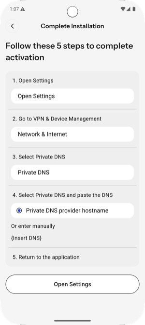 Installation Steps