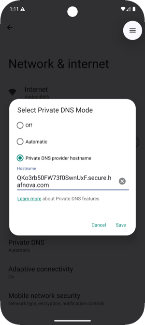Enter Hostname