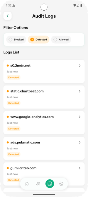 Detected Logs