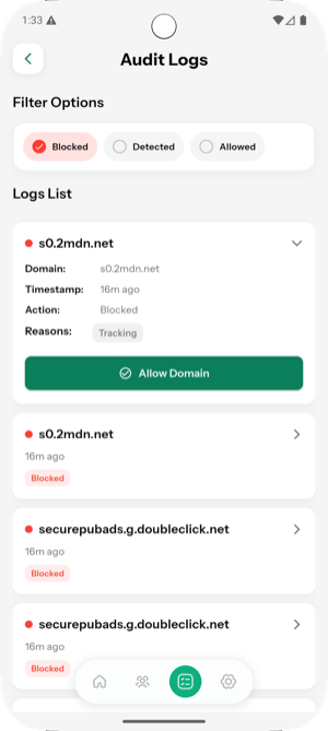 Blocked Details