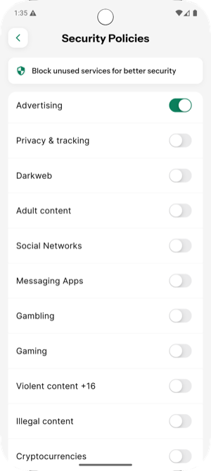 Security Policies