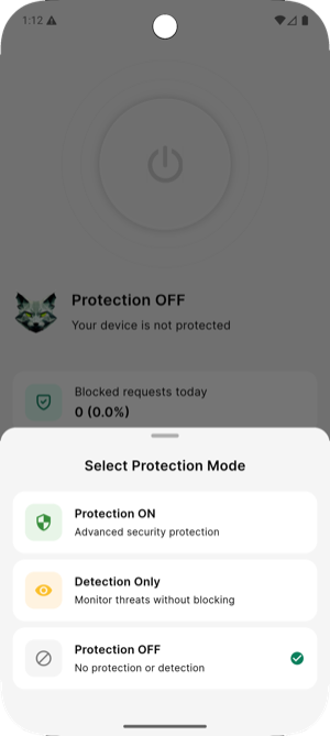 Select Protection OFF