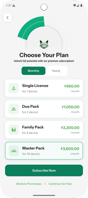Plans Monthly