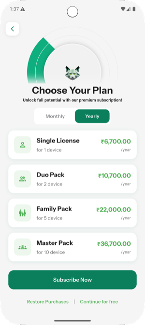 Plans Yearly