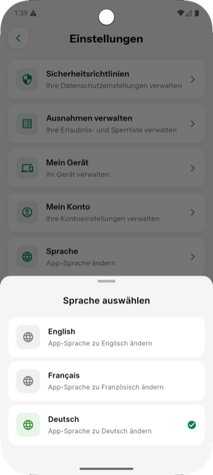 Language Changed